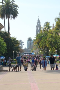 People watching at Balboa Park is highly entertaining. A great way to waste a few hours on a warm afternoon