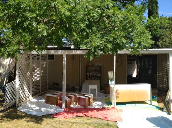 what a great painting set up