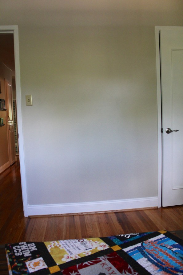 incredibly empty wall