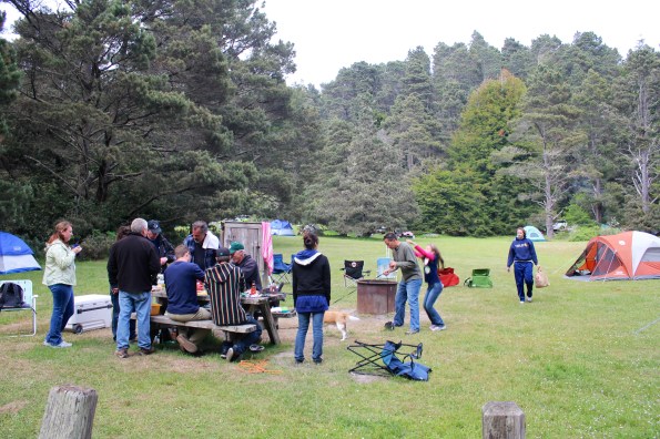 abalone preparing and feasting. glorious!