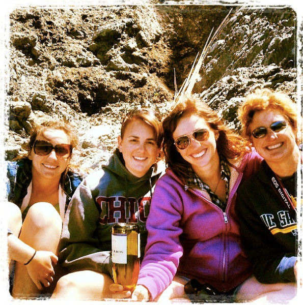 waiting for our men to bring back dinner :)