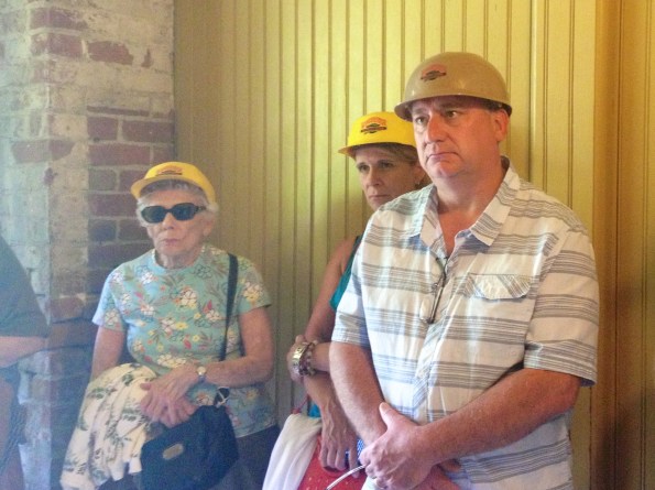 Everyone looks good in a hard hat