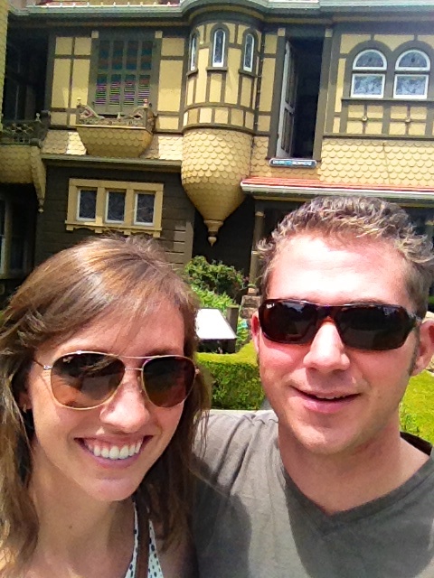 See the door? That opens into thin air? I don't make this stuff up… 