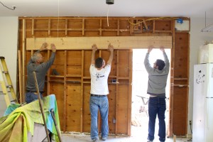 Preparing for a new door